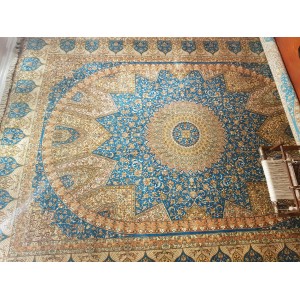 SILK CARPET KASHMIR 