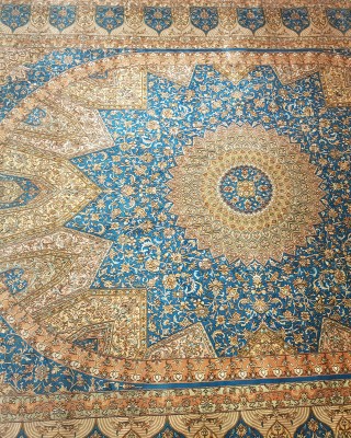 SILK CARPET KASHMIR 