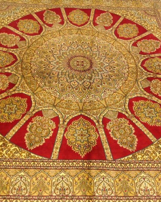 SILK CARPET KASHMIR SILK CARPET KASHMIR